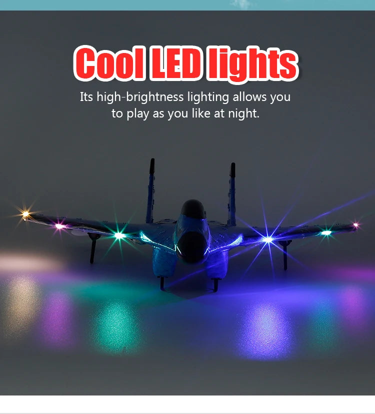 Parkten 2.4G 2CH Glider RC Ariplane P320 Fixed Wing Fighter Aircra Hand Throwing Foam Outdoor Toys For Boys Birthday Gift