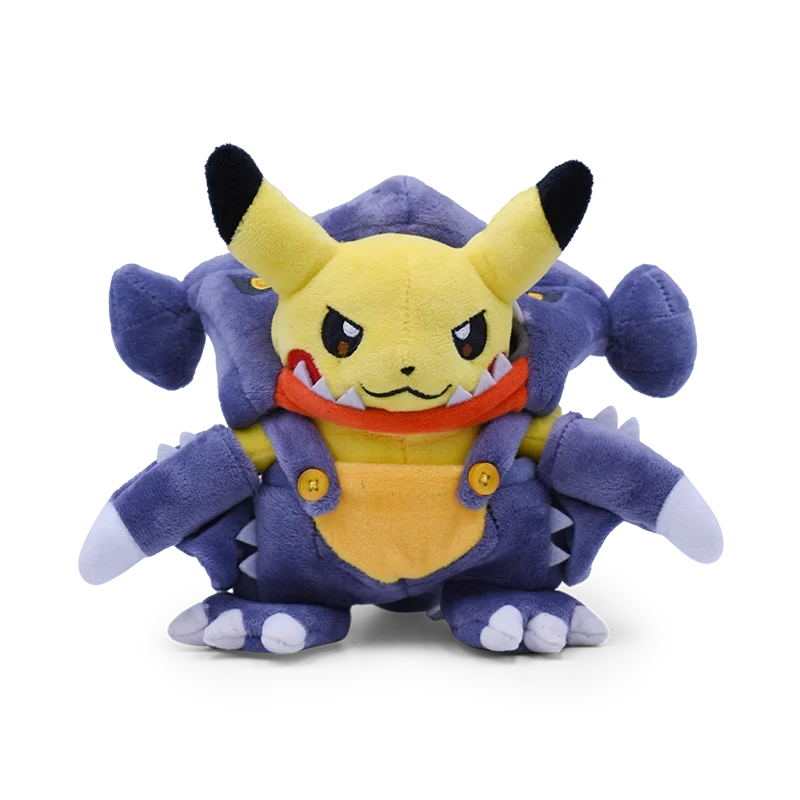 Eevee Pikachu Cosplay Plush Toys Charizard Peluche Lucario Pikach Stuffed Animal Doll Plushies Cute Cartoon Gift Cartoon Dolls