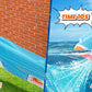 Full  Automatic Electric Water Gun Toys 43cm Portable Children Adult Summer Beach Outdoor Fight Fantasy Toys for Boys Kids Game