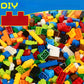 300/500/1000 DIY Creative Building Blocks Bulk Set Urban Classic Blocks Assembled Birthday Gift Children's Educational Toys