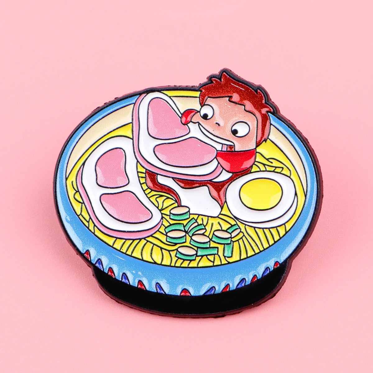 2pcs Cute Girls Enamel Pins Set Anime Brooches for Backpacks Hat Lapel Pins Badges for Fans Gifts Cosplay Accessories Toy