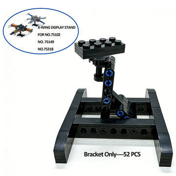 MOC Airplane Bracket Bricks X-WING Display Stand for 75102/75149/75218 Building Blocks Stand Spare Part