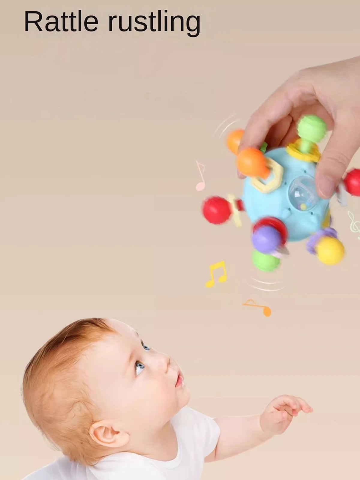 Manhattan Grab-and-Hold Baby Toy for Early Education and Intelligence Development - Suitable for Infants and Toddlers