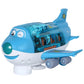 Kids Toys Electric Plane Aircraft Toys Car Airplane Model Music Simulation Boy Children Traffic Toy Christmas Gifts for Girls