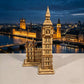 1 Wooden DIY Big Ben Clock, a Creative 3D Jigsaw Puzzle, Ideal as a Festive Gift or Home Decoration.