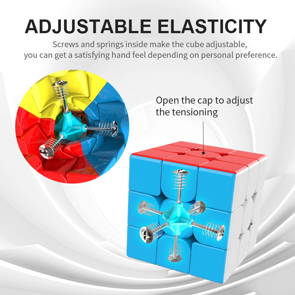 [ECube] Moyu Cubing Classroom Meilong 3/3C 3x3 Magic Stickerless 3 Layers Speed Magic Cube Professional Puzzle Toys for Children