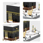 Saudi Arabia Mecca Grand Mosque Kaaba Small Building Blocks MOC World Famous Architecture Educational Toys Kid Boy Birthday Gift