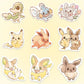 80pcs Pokemon Anime Stickers Pikachu Laptop Skateboard Scrapbook Suitcase Bike Kawaii Sticker Guitar Phone Cartoon Kid Gift Toys