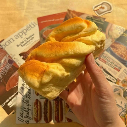 Super Squishy Pull-apart Bread Fidgets Toys Soft Bread Venting Squeeze Toy Relieve Anxiety Anti Stress Toy for Adults Gifts