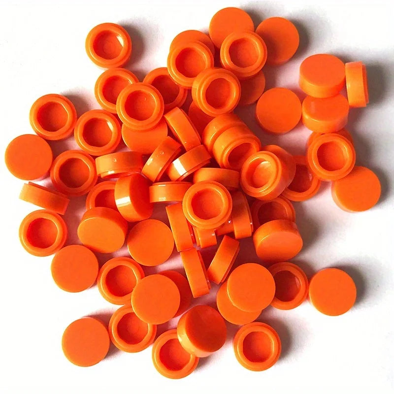 200pcs/lot Tile 1x1 Round Special Brick Building Block Small Particle Bulk Bricks Parts Diy Toy