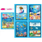 Drawing Coloring Books for Kids Magic Water Book with Pen 2 To 4 Years Old Children Learning  Education Toy Baby Montessori Toys