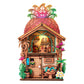 Fridge Magnet DIY Book Nook Kit 3D Puzzle Toy Dollhouse Shop Animal Mini House Furniture Creative Assembly Model Decoration