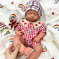 20inch Can Open Mouth Loulou Silicone Reborn Doll Realistic Full Body Fine Details Premium Model for Educational Training and Display