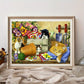 46*28cm 500 Pieces Jigsaw Puzzle for Adults Painting The Cat in The Bower Paper Puzzles Home Decor Wall Display Festival Gift