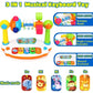 Baby Piano Toys Kids Rotating Music Piano Keyboard With Light Sound Musical Toys For Toddlers Early Educational Music Toy