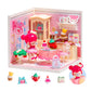 Rolife DIY Dollhouse 3D Puzzle Model Building Kit Nanci Strawberry Teatime Super Creator DIY Craft Kit with LED Light for Home Decor Holiday Gift for Adults Teens