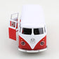 (bagged)1:38 Classical T1 Bus, Alloy Model Car, Simulated vehicle, children's alloy car, boy's toy model, car ornaments
