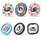 Bubble Wheel Fidget Spinner Flip 3D Adult Manual Rotation and Pressing Bubble Stress Relieving Toy Children's Sensory Gyroscope