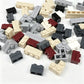 120Pcs DIY Model Accessories For Castle City MOC Scene Building Masonry Wall Building Blocks Compatible 98283 15533 Brick