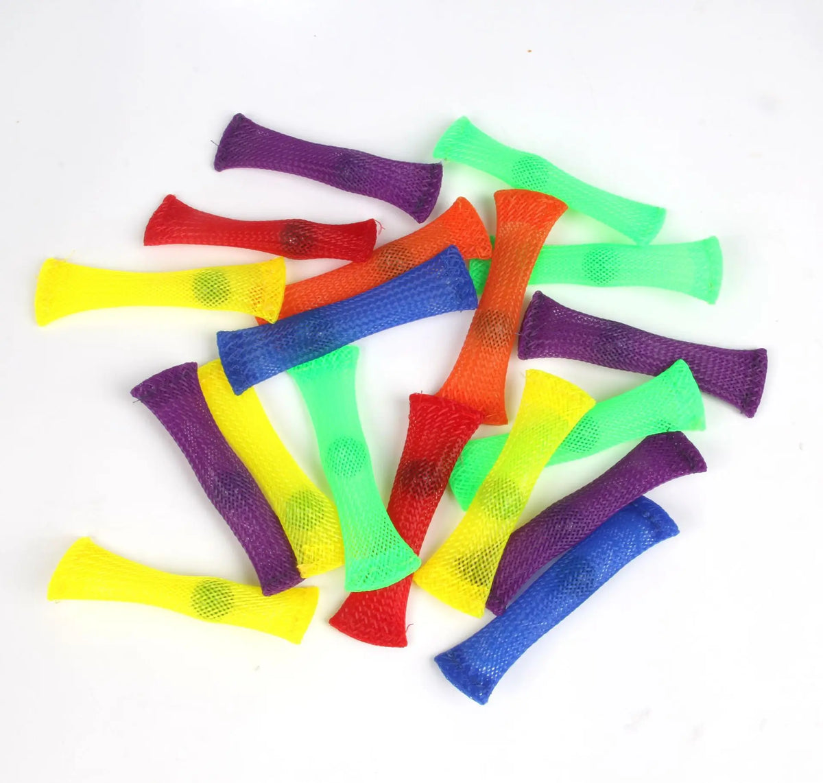 5/10pcs Sensory Marbles Ball Autism ADHD Anxiety Therapy EDC Stress Relief Hand Fidget Toys Braided Mesh Easy Bend With Marble