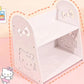 Kawaii HelloKitty cartoon peripheral home desktop storage rack, shelf, tidy desktop storage, essential household items