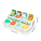 Montessori Pop up Animal Toys and Learning Boxes - Enhance Logic and Motor Skills, for Children's Birthday Gifts