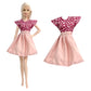 NK 1/6 Doll Princess Hot Sell Fashion Doll Dress Pink Suit For 11.5 Inch Doll Clothes Hat For 29CM Dolls Accessories Gift Toy JJ