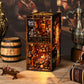 Book Nook Kit Sean's Bar DIY Wooden Puzzle Whiskey Bar Beer Bar Bookshelf Dollhouse Model Bookend Building Home Decoration