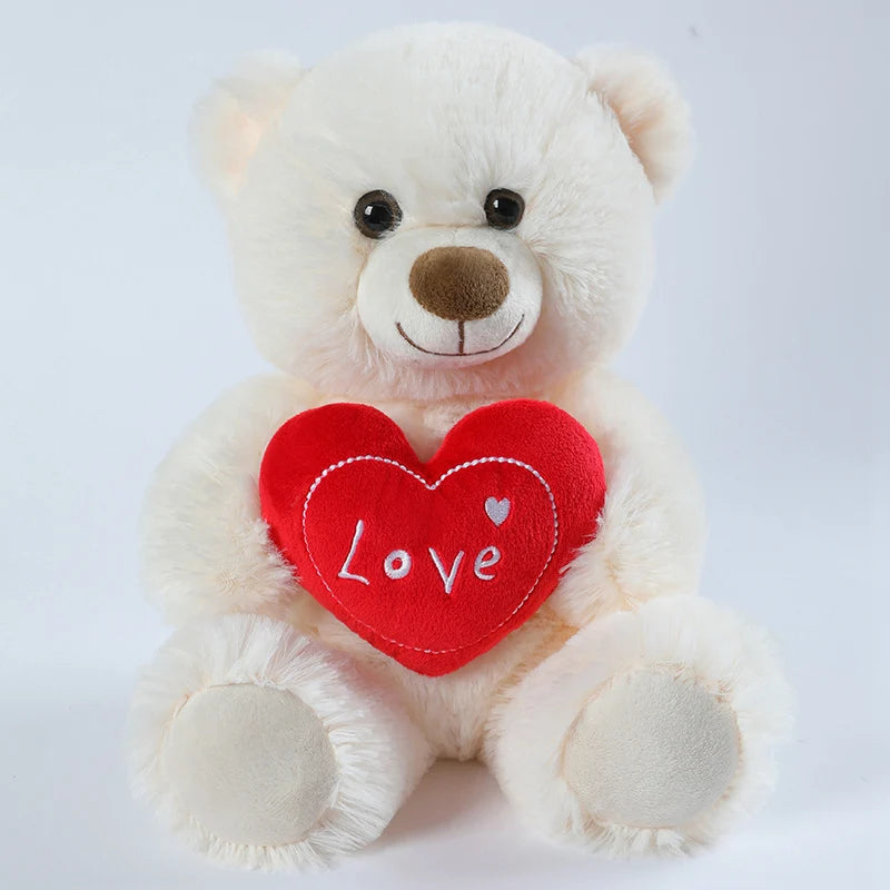 Cute Colorful Bow Tie Bear Doll Plush Toy Hug Bear Doll Children Birthday Gift Pillow Teddy Bear Home Living Room Bedroom