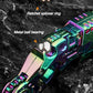 Shell-Ejecting Alloy Toy Pistol Set Stress Relief Fidget Sensory Toy Mini Finger Spinning Top EDC Desk Gadget Gift for Teen Boys