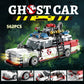 Mini Ghost Racing Car Building Blocks 562PCS MOC RetroAmbulance Bricks DIY Assembly Toy Adults Halloween Christmas Birthday Gift
