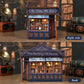 Notting Hill Book Nook 3D Wooden Puzzle DIY Love Bookstore Handmade Bookshelf Dollhouse Model Decorative Bookend Building Ki