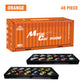 10-48 Pieces Mini Car Set Inertia Pull Back Cars for Boys Plastic Vehicle Model with Container Collection Toy Birthday Gift Kid