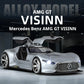 1:32 Visinn GT Alloy Supercar Diecast Metal Model Fast Furious Vehicle Sound Light Collection Kid Toy Gifts Interior Decoration