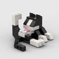Animal Series 62Pcs MOC Bricks Cat Figires DIY Building Blocks Kids Education Toys For Children Birthday Gift