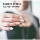 Adult Desktop Stress Relief Metal Fidget Toy Decompression Hypnosis Rotary Gyro Fingertip Toy Kinetic Round Spinner  Gift