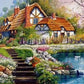5D Diamond Painting Landscape House Full Drill DIY Embroidery Kit