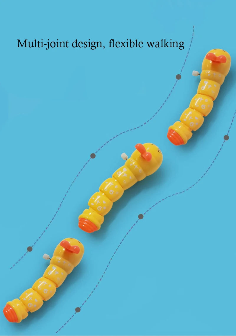 1 Piece Caterpillar Clockwork Cute Cartoon Animals Wind Up Toys  Caterpillar Shape Crawling Toy Gift