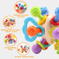 Baby Toy Manhattan Round Ball Soft Silicone Hand Grab Ball Rattle Infantil Chewable Teethers Toys For Infant 0M+ Gifts