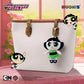 Kawaii Anime The Powerpuff Girls Blossom Bubbles Buttercup 12cm Pp Cotton Filled Plush Keychain Cartoon Pendant Doll