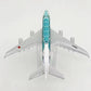 Alloy Aircraft Japan ANA Airlines A380 Model Orange/Green/Blue Sea Turtle 1/400 Scale 16CM Miniature Airplane With Plane Stand
