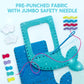 JOYFY 7 Sewing Projects My First Kids Sewing Kit- Easy DIY Arts and Crafts for Girl Birthday Chirstmas Gifts Unicorn and Mermaid