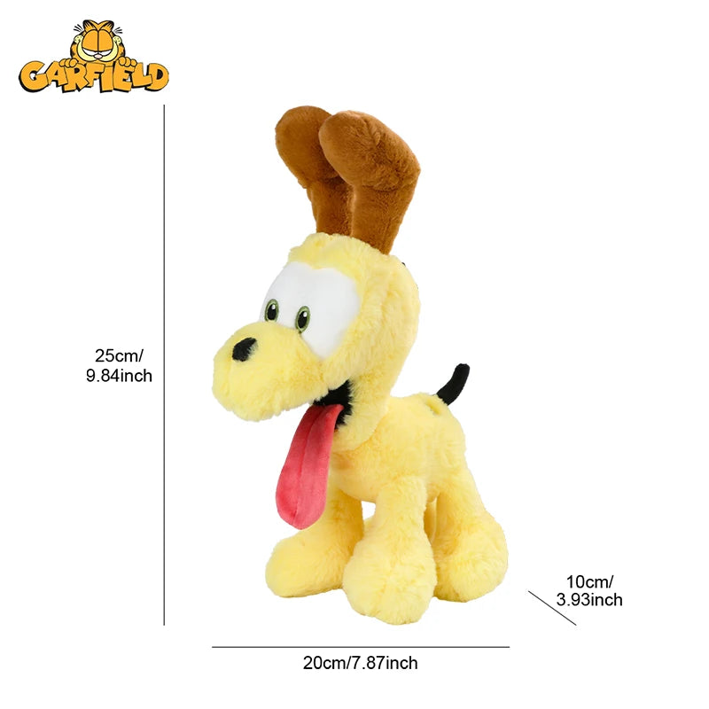 Original Garfield Family Kawaii Plush Toys Soft Cute Cartoon Garfield Cat Odie Stuffed Animals Peluche Dolls Gifts For Kids