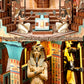 Book Nook Kit  3D Wooden Puzzle Egyptian Pharaoh MummyDIY Miniature Dollhouse Pyramid Model Building Home Decoration Gifts