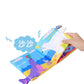 New 3D Visual Tail Cloth Book Baby Tear Resistant Biteable Cognitive Tool Interactive Parent-Child Fun Toddlers Enlighten Toys