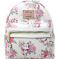 Princess Series Backpack Belle/Ariel/Snow White/Cinderella Stained Glass Portrait Mini Backpack Womens Bag Wallet