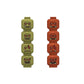 MOC City Halloween Expression Accessories Building Blocks Face Injured Head Terror Scene Ghost Skeleton Bricks Friends Toys Gift
