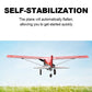 M7 Moore Off-road Aircraft Qidi560 RC Plane EPP 4CH Remote Control Brushless Airplane with LED Light Model Toys for Children