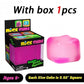 Nice Cube, Ice Cube Squishies Toys, Durable, Slow-Rebound Fingertip Exquisite Spherical Ice Cube With Box, Non-Sticky Desk Toy For Relaxation & Focus For Adult, Classroom Prizes, Novelty Gift for Kids and Adults, Christmas/Ha