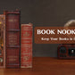 CUTEBEE DIY Book Nook Miniature Dollhouse Booknook with Touch Light Dust Cover Bookshelf Insert for Decor Gifts Secret Rhythm